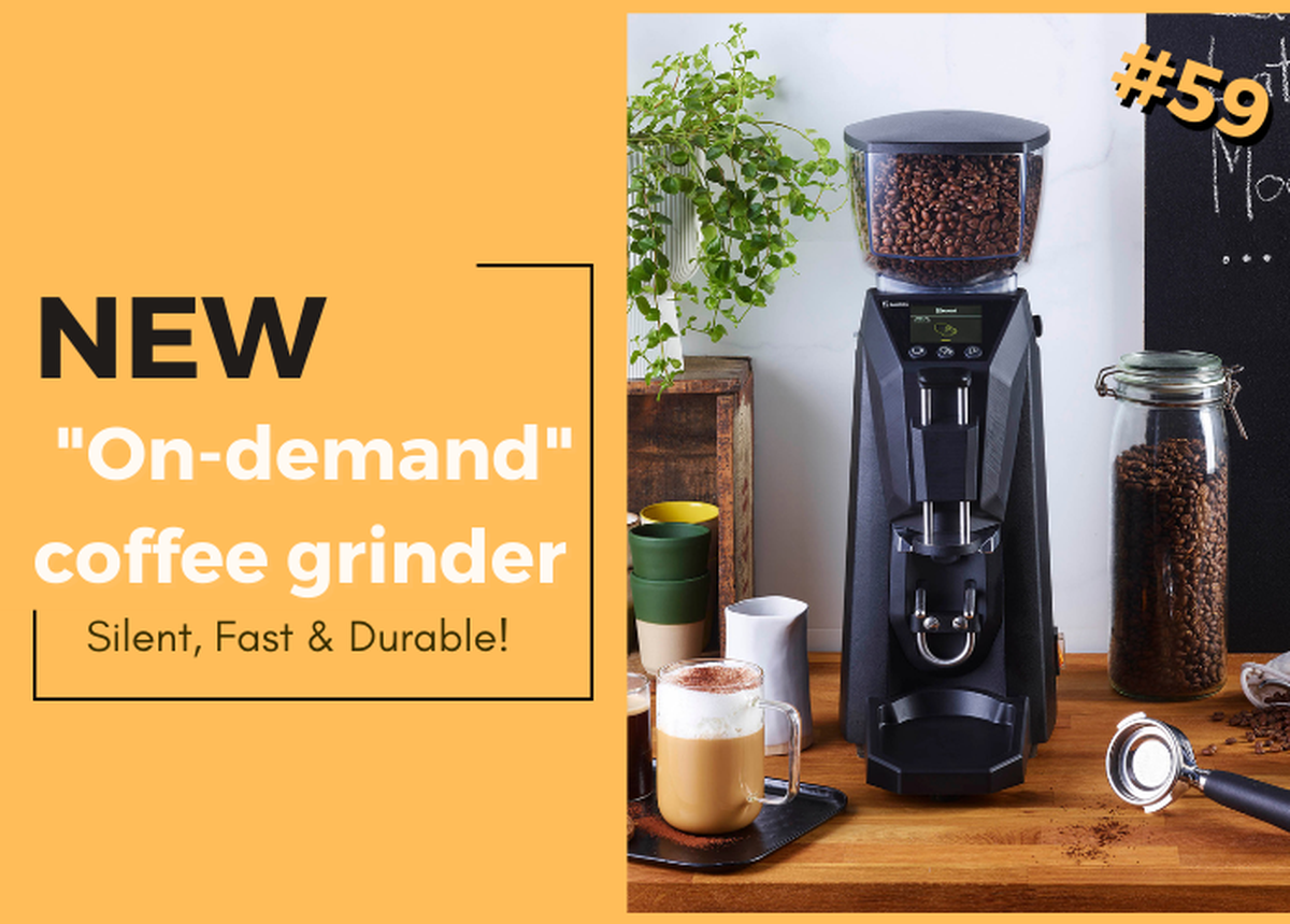 Santos On-Demand Silent Coffee Grinder - Barista Edition 55WBC